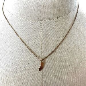 Kris Nations California  gold filled  pendant necklace